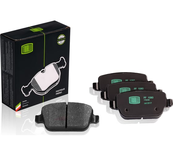 Изображение товара Колодки тормозные для автомобилей Ford Mondeo IV дисковые задние TRIALLI PF 1080