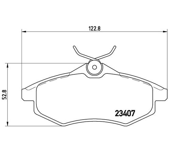 Изображение товара Колодки тормозные дисковые передние для автомобилей Citroen C2 / C3 с тормозной системой TRW TRIALLI PF 4197