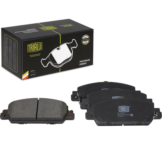 Изображение товара Колодки тормозные дисковые передние для а/м Honda Accord IX TRIALLI PF 4229