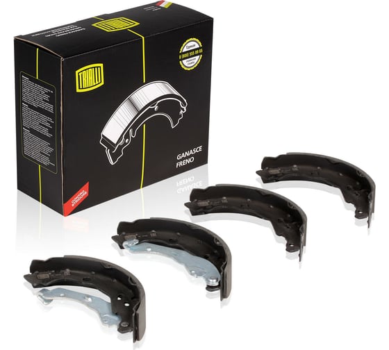 Изображение товара Колодки тормозные барабанные для автомобилей Лада X-Ray / Renault Logan 203x38 с тормозной системой Bosch TRIALLI GF 0958