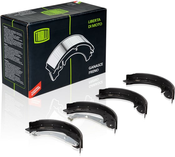 Изображение товара Колодки тормозные барабанные для автомобилей Citroen Berlingo 228,6x42 для TRW TRIALLI GF 2001