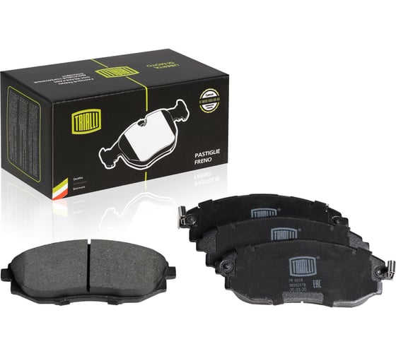 Изображение товара Колодки тормозные дисковые передние для автомобилей Chevrolet Epica TRIALLI PF 0518