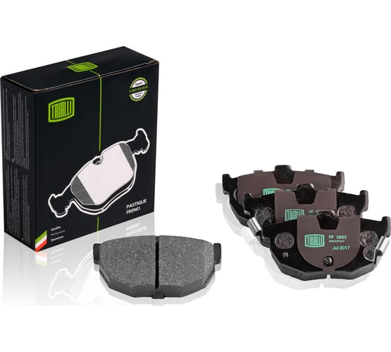 Изображение товара Колодки тормозные дисковые задние для автомобилей Kia Spectra TRIALLI PF 0883