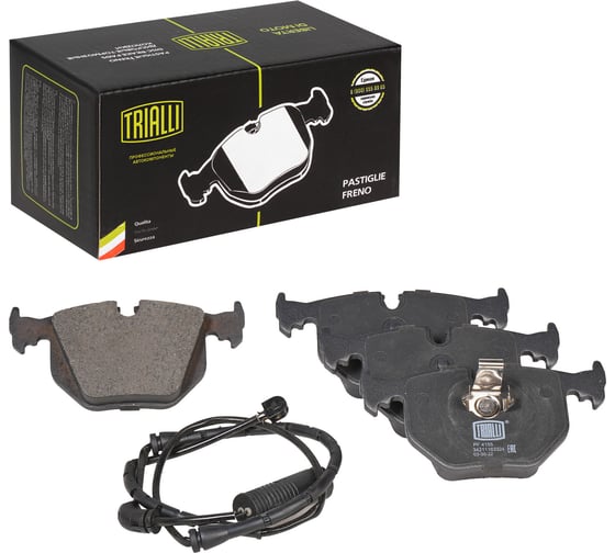 Изображение товара Колодки тормозные для автомобилей BMW X5 / 7 дисковые задние TRIALLI PF 4155