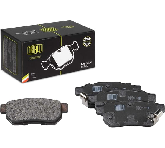 Изображение товара Колодки тормозные дисковые задние для а/м Honda Jazz / Civic TRIALLI PF 4031