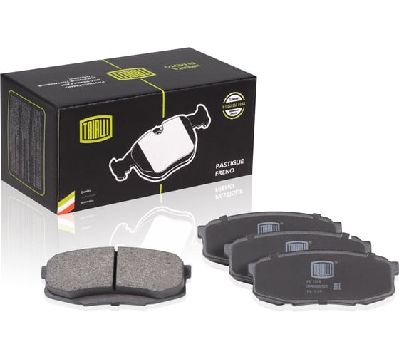 Изображение товара Колодки тормозные для автомобилей Toyota Land Cruiser 200 дисковые задние TRIALLI PF 1918