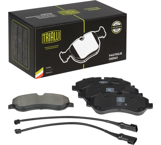 Изображение товара Колодки тормозные для автомобилей Ford Transit дисковые передние TRIALLI PF 1045