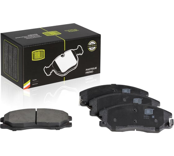 Изображение товара Колодки тормозные для автомобилей Chevrolet Captiva / Opel Antara дисковые передние TRIALLI PF 0517