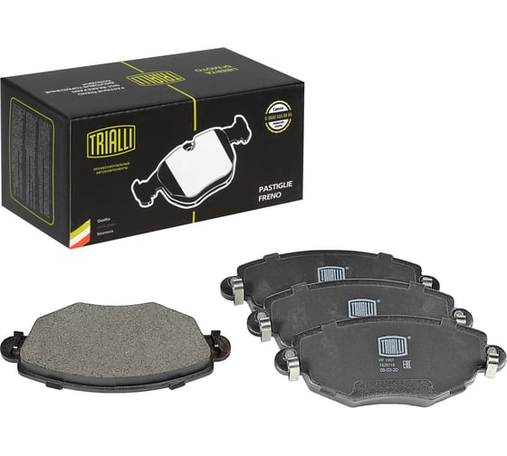 Изображение товара Колодки тормозные для автомобилей Ford Mondeo III дисковые передние TRIALLI PF 1007