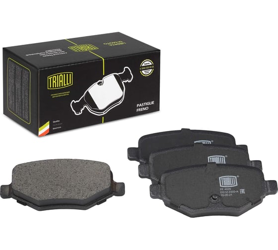 Изображение товара Колодки тормозные для автомобилей Ford Explorer дисковые задние TRIALLI PF 4029
