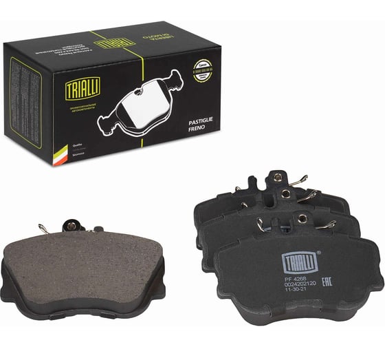 Изображение товара Колодки тормозные для автомобилей Mercedes C дисковые передние TRIALLI PF 4268