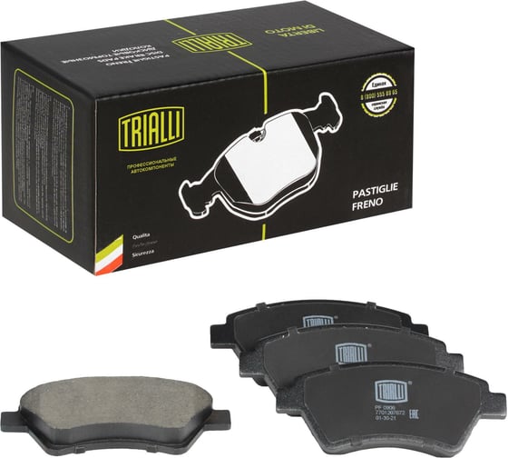 Изображение товара Колодки тормозные для автомобилей Renault Kangoo 4x4 дисковые передние TRIALLI PF 0906
