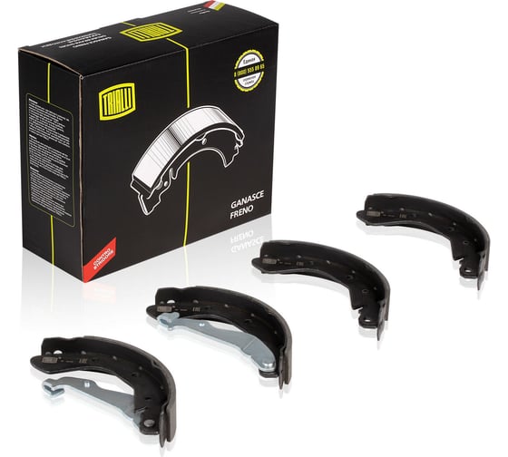 Изображение товара Колодки тормозные для автомобилей Chevrolet Aveo /Aveo T255 барабанные 200x36 TRIALLI GF 0542