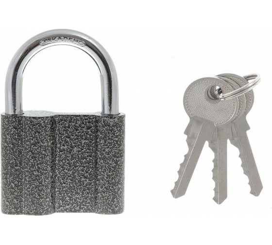 Изображение товара Навесной замок 70 мм СИБРТЕХ ЗН2-М1 91612