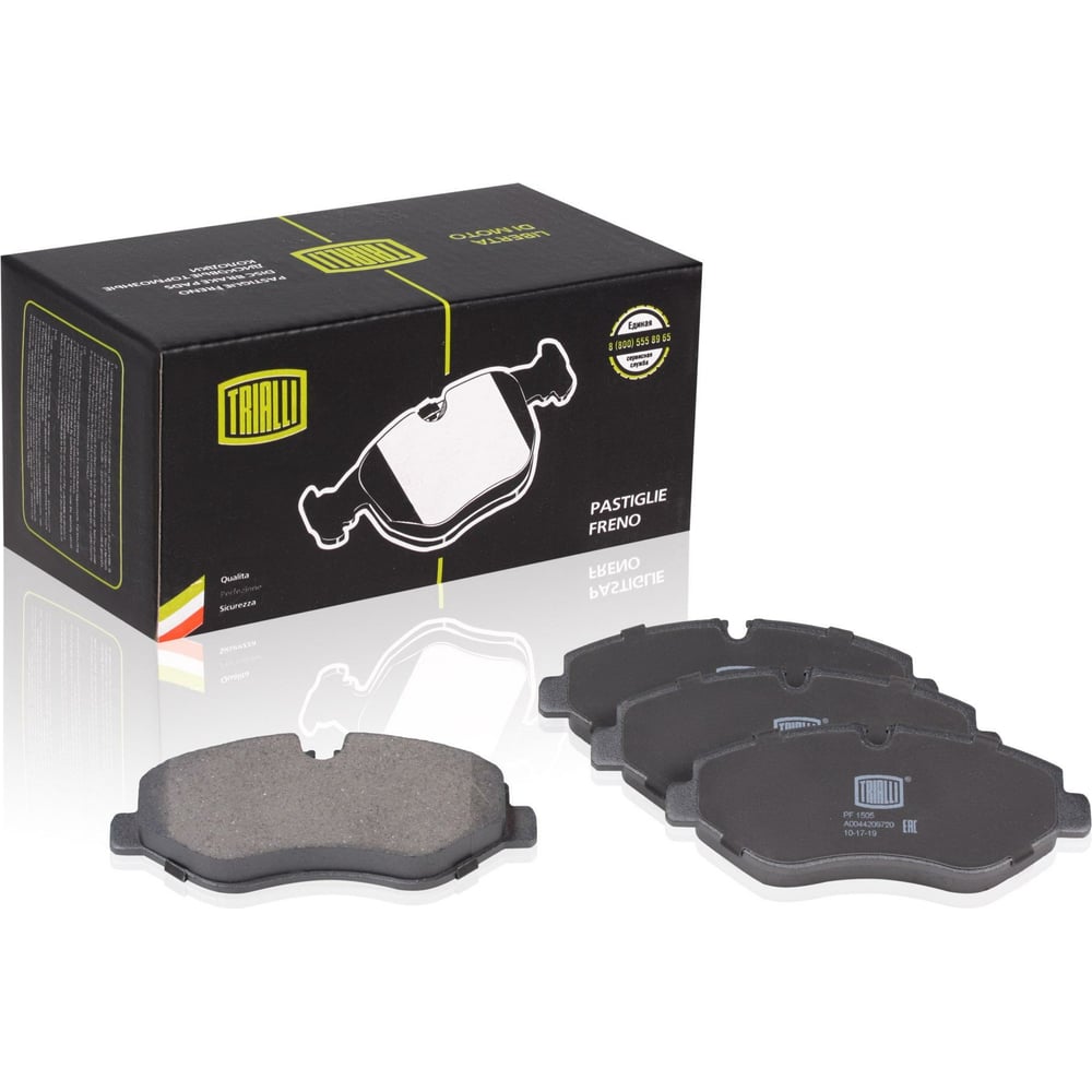 Изображение товара Колодки тормозные передние дисковые для Mercedes Sprinter 3т TRIALLI PF 1505