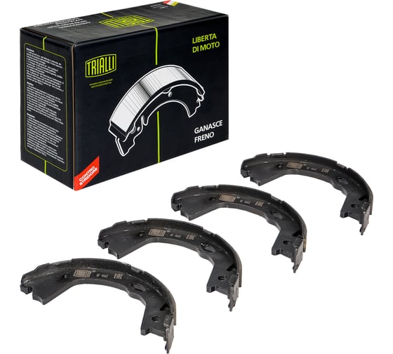Изображение товара Колодки тормозные для автомобилей Kia Optima барабанные стояночного тормоза 167x26 TRIALLI GF 4662