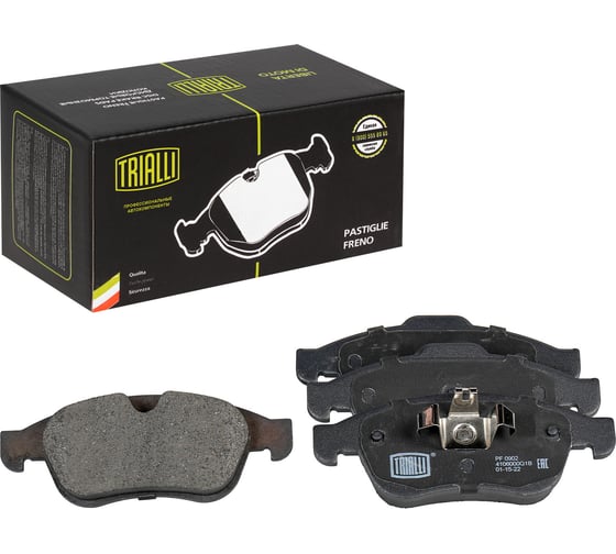 Изображение товара Колодки тормозные дисковые передние для автомобилей Лада Vesta Sport / Renault Duster / Renault Arkana / Captur TRIALLI PF 0902