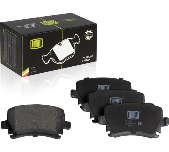 Изображение товара Колодки тормозные дисковые задние для автомобилей Skoda Octavia A5 TRIALLI PF 1880