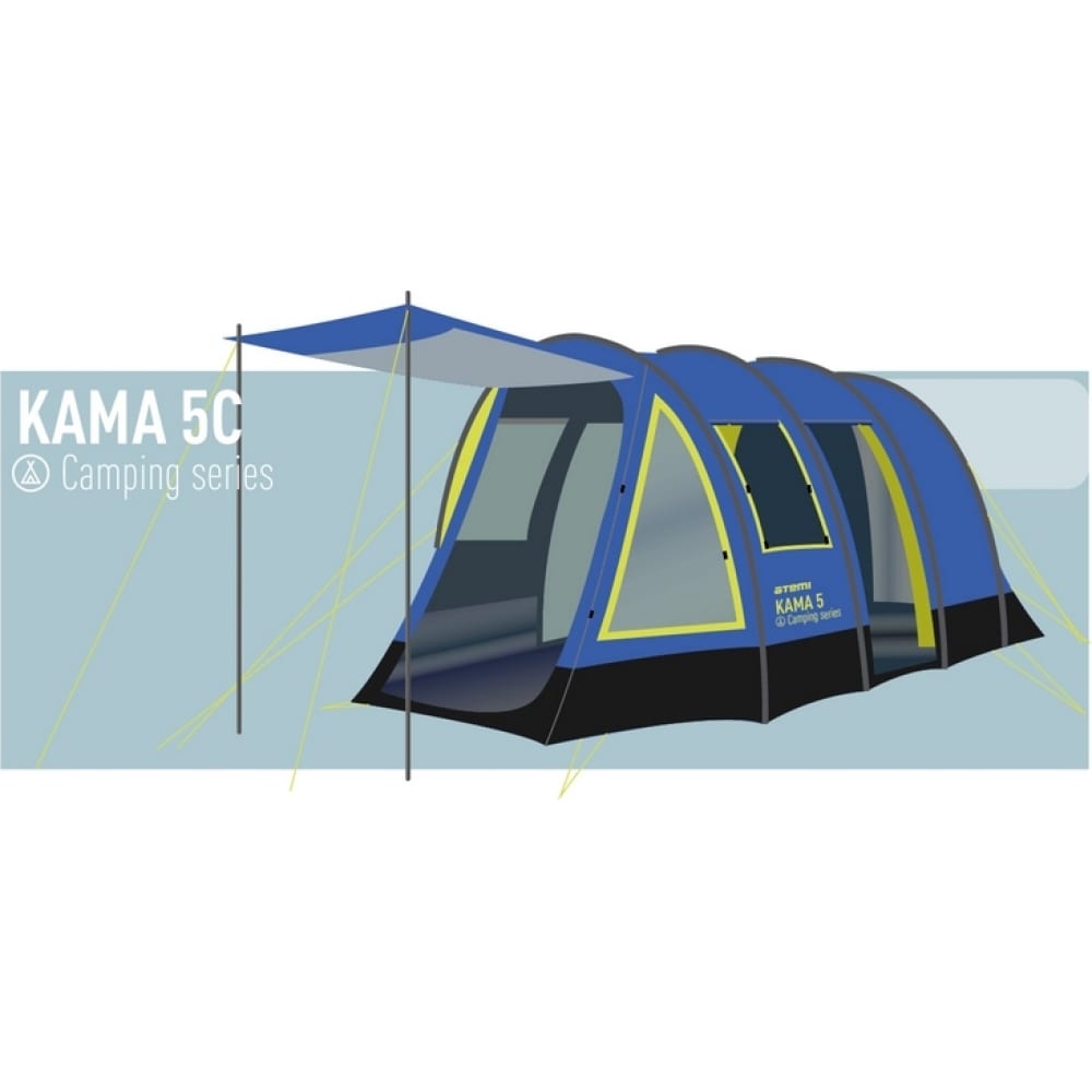 Туристическая палатка ATEMI палатка туристическая 4 х местная naturecamping krt 105