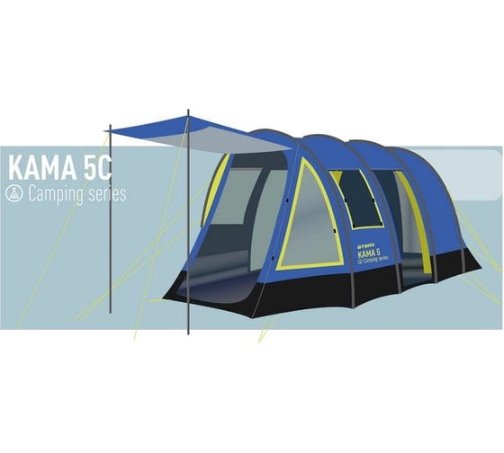 Изображение товара Туристическая палатка ATEMI KAMA 5C 00-00008395