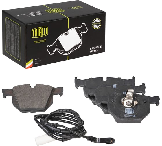 Изображение товара Колодки тормозные для автомобилей BMW 3 дисковые задние TRIALLI PF 4151