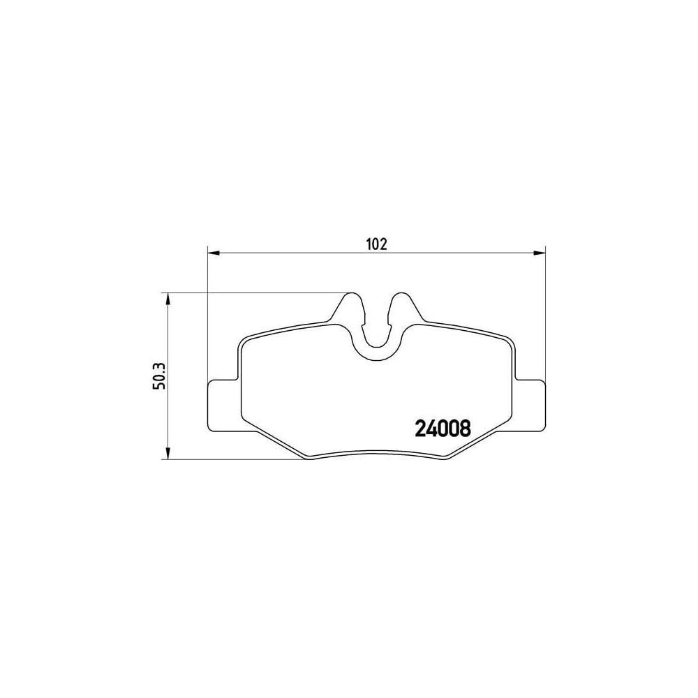 Колодки тормозные для автомобилей Mercedes Vito/Viano дисковые задние TRIALLI PF 4066
