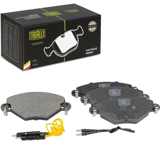 Изображение товара Колодки тормозные для автомобилей Citroen C5 / C5 дисковые передние TRIALLI PF 4200