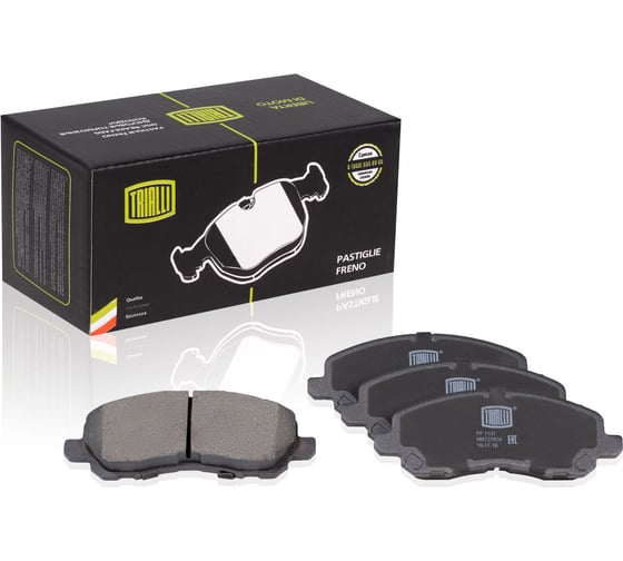 Изображение товара Колодки тормозные дисковые передние для автомобилей Mitsubishi Lancer X TRIALLI PF 1101