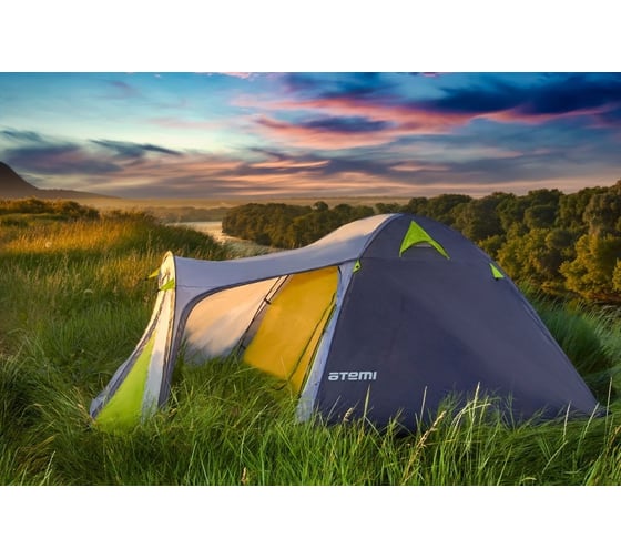 Изображение товара Туристическая палатка ATEMI TAIGA 3B 00-00008390