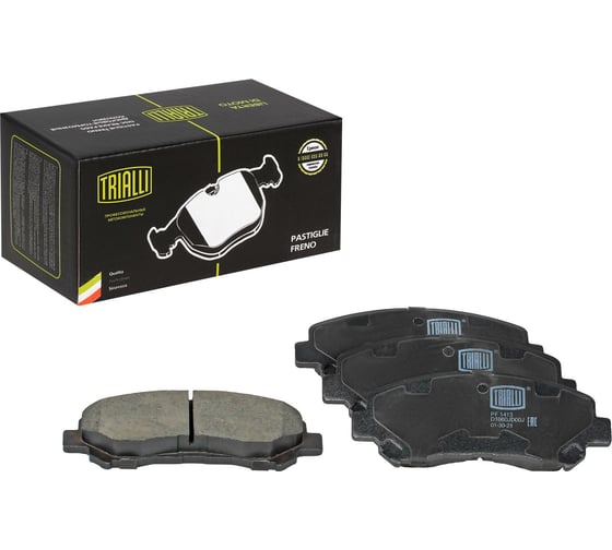 Изображение товара Колодки тормозные для автомобилей Nissan Qashqai дисковые передние TRIALLI PF 1413
