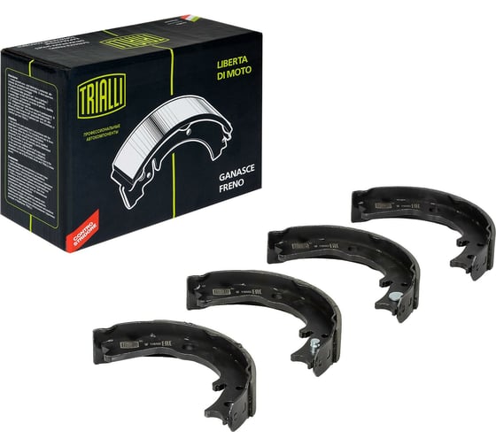 Изображение товара Колодки тормозные для автомобилей Mitsubishi Outlander барабанные стояночного тормоза TRIALLI GF 110102