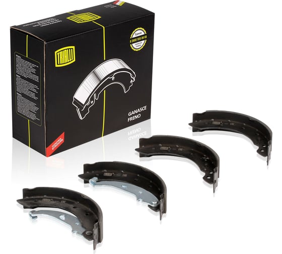 Изображение товара Колодки тормозные для автомобилей Renault Logan / Logan барабанные 203x38 для тормозной системы TRW TRIALLI GF 0959