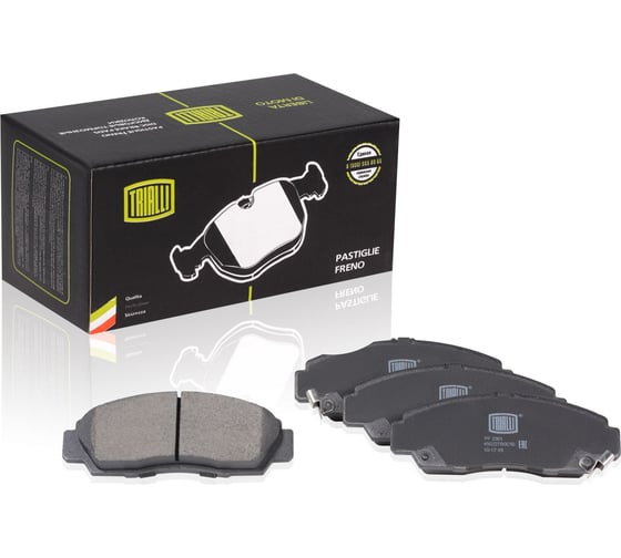 Изображение товара Колодки тормозные для автомобилей Honda Civic VIII дисковые передние TRIALLI PF 2301