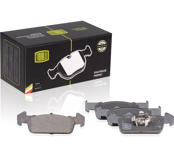 Изображение товара Колодки тормозные для автомобилей Renault Logan II дисковые передние для тормозной системы Ate TRIALLI PF 0103