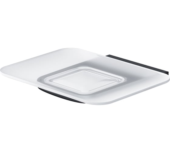 Изображение товара Стеклянная мыльница с настенным держателем AM.PM Inspire 2.0 черный A50A34222