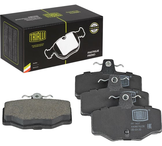 Изображение товара Колодки тормозные для автомобилей Nissan Primera P11 дисковые задние TRIALLI PF 1407