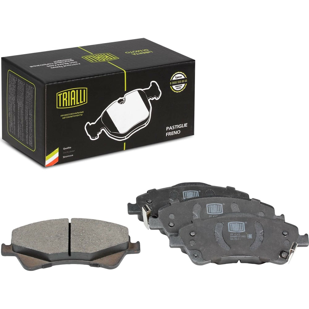 Изображение товара Передние тормозные дисковые колодки TRIALLI PF 4362 для Toyota Avensis