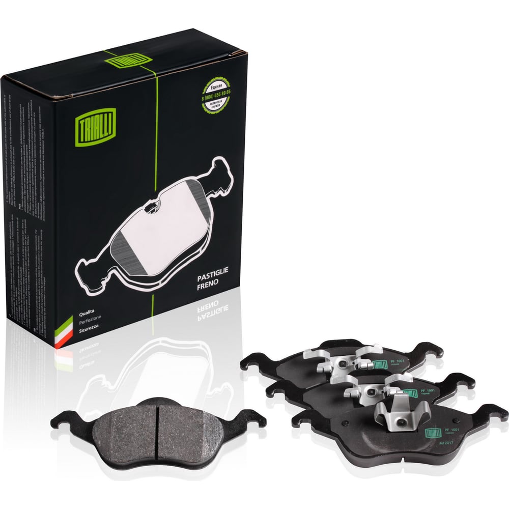 Изображение товара Передние тормозные колодки Trialli PF 1001 для Ford Focus I