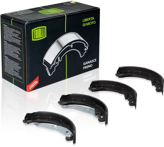 Изображение товара Колодки тормозные для автомобилей Opel Astra G барабанные 230x42 для тормозной системы TRW TRIALLI GF 2102