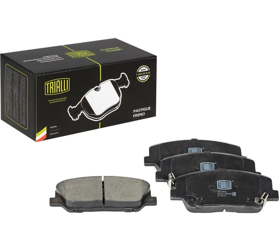 Изображение товара Колодки тормозные дисковые передние для автомобилей Kia ProCeed с тормозной системой Sumitomo R16 141x60мм TRIALLI PF 0809