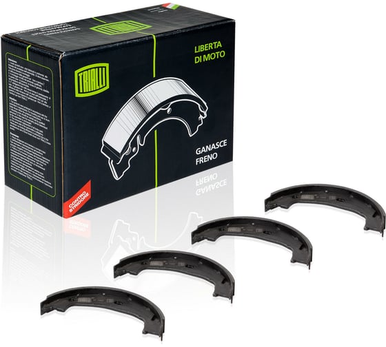 Изображение товара Колодки тормозные для автомобилей BMW 3 барабанные стояночного тормоза 160x20 для тормозной системы Ate TRIALLI GF 2602