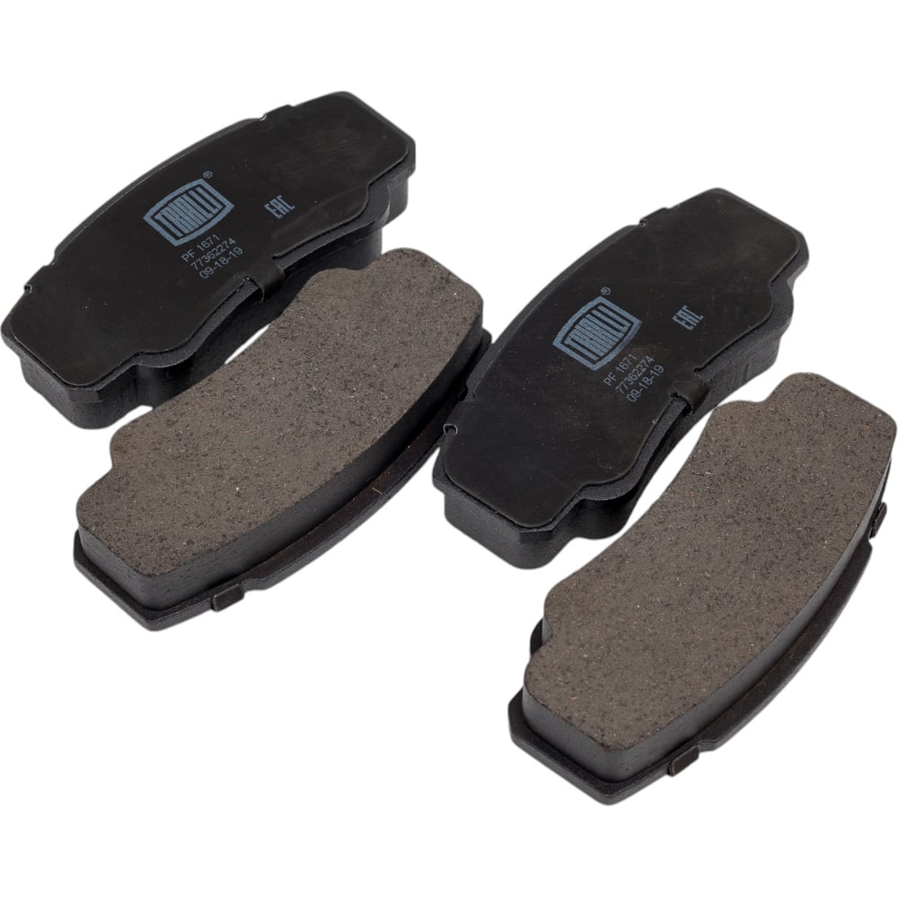 Изображение товара Тормозные дисковые колодки задние для Fiat Ducato 230-244 Brembo TRIALLI 109x50