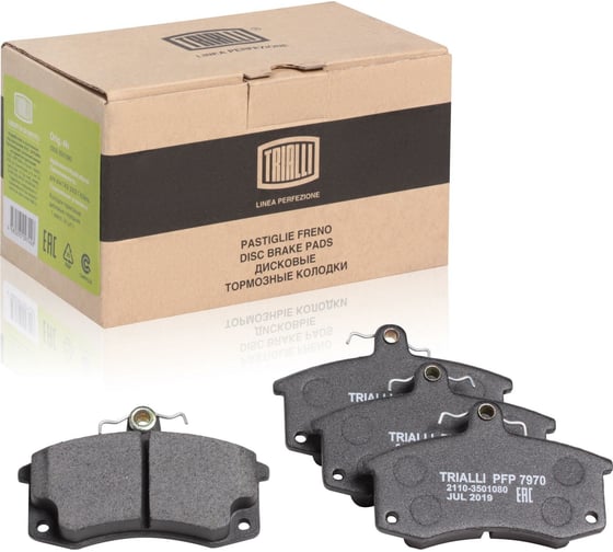 Изображение товара Колодки торм. диск. пер. для автомобилей Лада 2110 Linea Perfezione TRIALLI PFP 7970