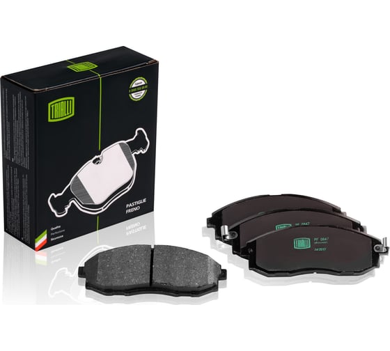 Изображение товара Колодки тормозные для автомобилей Hyundai Porter /Starex дисковые передние TRIALLI PF 0847