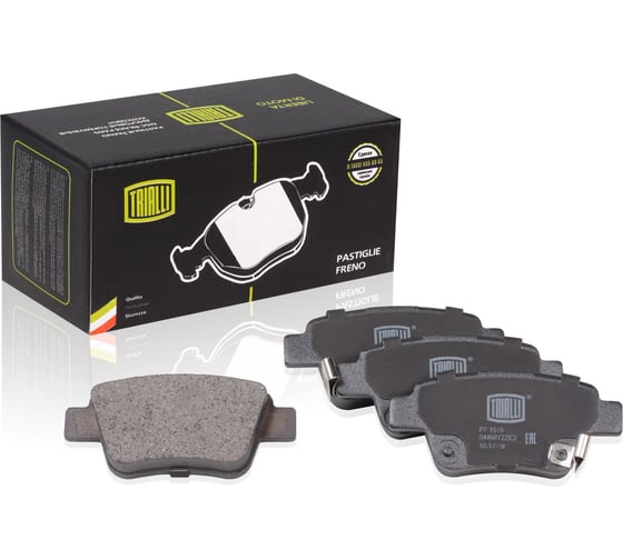 Изображение товара Колодки тормозные дисковые задние для автомобилей Toyota Avensis TRIALLI PF 1919