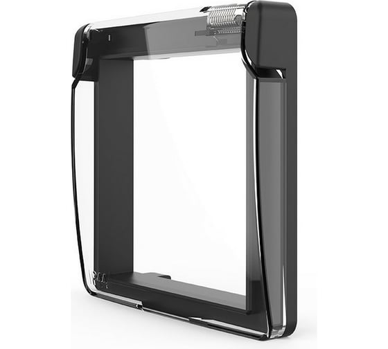 Изображение товара Водонепроницаемая крышка для розетки LIVOLO цвет черный VL-C7-1WF-12