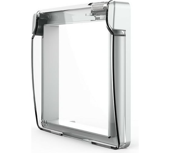 Изображение товара Водонепроницаемая крышка для розетки LIVOLO цвет серый VL-C7-1WF-15