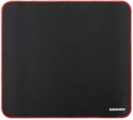 Изображение товара Компьютерный коврик для мыши SONNEN CYBER OUTLAW большой 400x355x3 мм, ткань + резина 513616