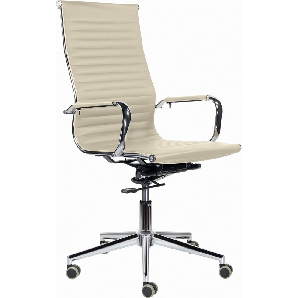 Изображение товара Офисное кресло BRABIX PREMIUM Intense EX-531 экокожа хром бежевое