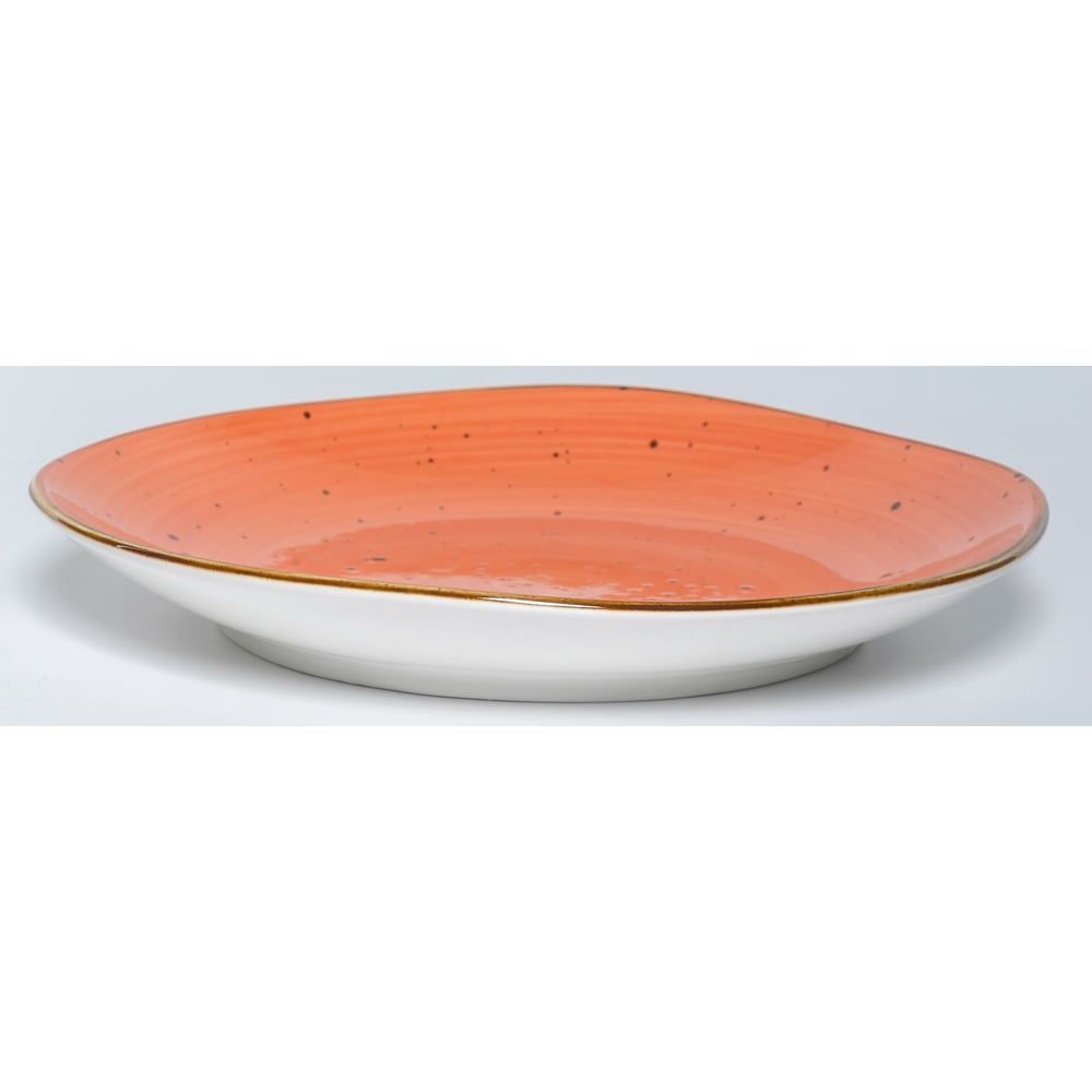 Мелкая тарелка Samold, цвет оранжевый/белый 206-55012 - фото 1